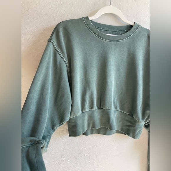 TNA Cropped Crewneck Sweatshirt - Picture 3 of 5